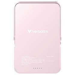 Verbatim Charge n Go powerbanka Li-Pol, 10000 mAh, Power Delivery 3.0, QC 3.0, USB-C®, růžová