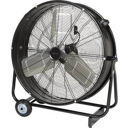 Sygonix podlahový ventilátor 330 W (Ø x v) 745 mm x 776 mm černá natáčecí