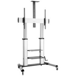 LogiLink BP0084 TV kolečkový vozík nastavitelná výška, stojan, podlahový stojan, 152,4 cm (60) - 254,0 cm (100), BP0084