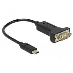 Delock USB 2.0 adaptér [1x USB-C® zástrčka - 1x RS232 zástrčka ] 63908 0.15 m