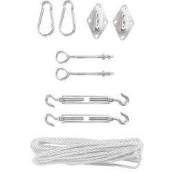 Perel GSSK2 montážní sada mounting kit 22.50 cm x 4.00 cm x 29.50 mm 1 ks