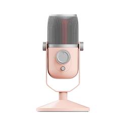 Thronmax M4ROSA na stojanu USB mikrofon Druh přenosu:kabelový vč. kabelu, stojan audio, stereo (jack 3,5 mm), USB-C® kabelový