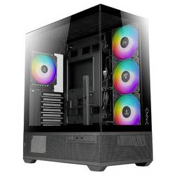 AZZA Tiara 501B midi tower PC skříň černá