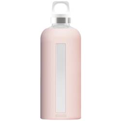 SIGG Star Electric Blush 0,85L Nápojová láhev sklo S víkem, bez BPA růžová 8648.40
