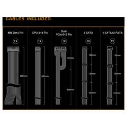 ASRock Challenger Series CL-650B PC síťový zdroj 650 W ATX 80 PLUS® Bronze