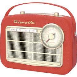 TechniSat TRANSITA 130, rot 0000/3994 stolní rádio, DAB+, FM, červená
