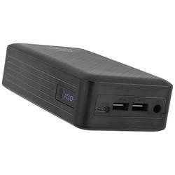 XTPower XT-27000 DC powerbanka Li-Ion, 26800 mAh, USB, DC zásuvka 3,5 mm, černá, Indikátor stavu, Možnost současného nabíjení a vybíjení