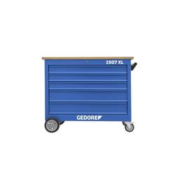 Gedore 3127869 dílenský stůl ocelový plech Barva: modrá