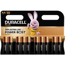 Duracell Plus Power Boost tužková baterie AA alkalicko-manganová, 1.5 V, 10 ks