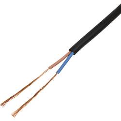 TRU COMPONENTS TC-13389156 kabel s gumovou izolací H05RN-F 2 x 0.75 mm² černá 50 m