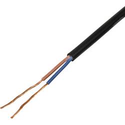 TRU COMPONENTS TC-13389172 kabel s gumovou izolací H05RN-F 2 x 1 mm² černá 100 m