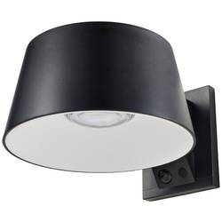 Sygonix SY-5801972 venkovní solární nástěnné osvětlení s PIR senzorem LED pevně vestavěné LED 10 W antracitově šedá