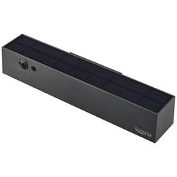 Sygonix SY-5801968 venkovní solární nástěnné osvětlení s PIR senzorem LED pevně vestavěné LED 10 W antracitově šedá