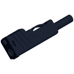 SKS Hirschmann SLS 200 laboratorní zástrčka zástrčka, rovná Ø pin: 4 mm černá 1 ks