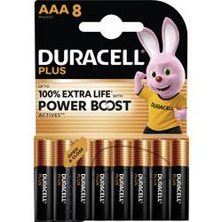 Duracell Plus Power Boost mikrotužková baterie AAA alkalicko-manganová 1.5 V 8 ks