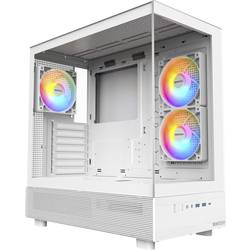 MONTECH XR Tempered Glass midi tower PC skříň bílá