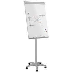 Rocada flipchart 616K (š x v) 1860 mm x 640 mm bílá omyvatelný, popisovatelný, vč. odkládací poličky, magnetický R616102
