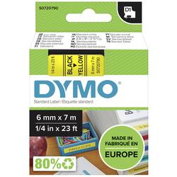 páska do štítkovače DYMO D1 43618 polyester Barva pásky: žlutá Barva písma:černá 6 mm 7 m