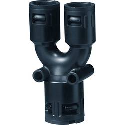 LAPP 61801115 SILVYN® KLICK-Y 2X9/1X11 BK rozdělovač ve tvaru Y černá 11 mm, 9 mm, 9 mm rovná 10 ks