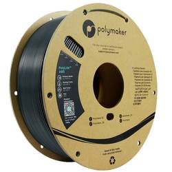 Polymaker PE01028 vlákno pro 3D tiskárny ABS plast Žáruvzdorné, Nárazuvzdorný, Bez zápachu 1.75 mm 1000 g tmavě šedá PolyLite 1 ks