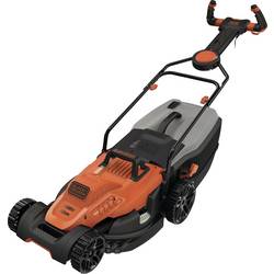 Black & Decker elektrika sekačka s nastavením výšky sečení, výškově nastavitelná rukojeť s funkcí sklápění 1 800 W šířka sekání 42 cm