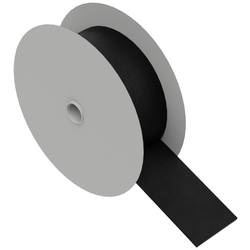 Hebotec 11-KE30005FRT pásek se suchým zipem, ke spojování, háčková a flaušová část, (d x š) 5000 mm x 30 mm, černá, 5 m