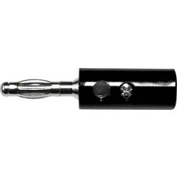 Mueller Electric BU-00249-0 banánkový konektor černá Délka: 42.672 mm 1 ks