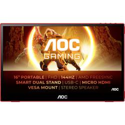 AOC 16G3 LCD monitor 39.6 cm (15.6 palec)1920 x 1080 Pixel, 16:9, 4 ms, IPS LCD