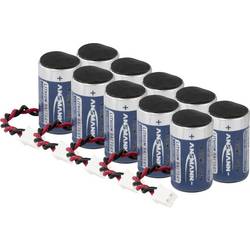 Ansmann ANSMANN 10er Pack Lithium-Thionyl-Chlorid Batterie Akupack odolné vůči vysokým teplotám lithiová 3.6 V 2700 mAh