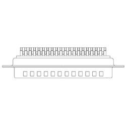 Molex 1731130066 zástrčka D-SUB Pólů: 78 pájecí kalíšek 1 ks