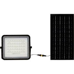 V-TAC VT-80W LED reflektor, solární modul 10 W, studená bílá, černá, 7823