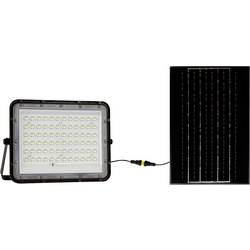 V-TAC VT-120W LED reflektor, solární modul 15 W, denní bílá, černá, 7826