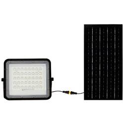 V-TAC VT-80W LED reflektor, solární modul 19 W, neutrální bílá, černá, 7824