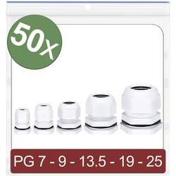 Quadrios 24CA413 kabelová průchodka, 24CA413, od 3.5 mm, do 25 mm, 50 ks
