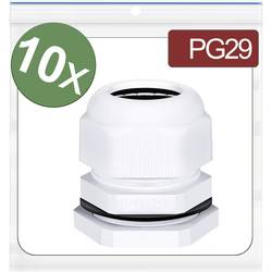 Quadrios 24CA412 kabelová průchodka, 24CA412, od 18 mm, do 25 mm, PG29, 10 ks