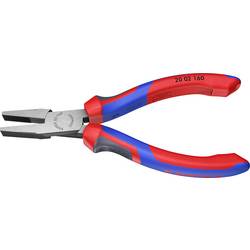 Knipex 20 02 160 dílna ploché kleště rovné chrom-vanadová elektrikářská ocel 160 mm