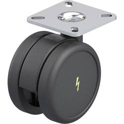 Blickle 849806 LKDB-PUA 75G-ELS-P23 Dvojité plastové otočné pojezdové kolečko Ø kola: 75 mm nosnost (max.): 75 kg 1 ks