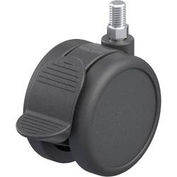 Blickle 759287 LKDB-PUA 75G-RA Dvojité plastové otočné pojezdové kolečko Ø kola: 75 mm nosnost (max.): 75 kg 1 ks