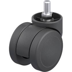 Blickle 759284 LKDB-PUA 50G Dvojité plastové otočné pojezdové kolečko Ø kola: 50 mm nosnost (max.): 50 kg 1 ks