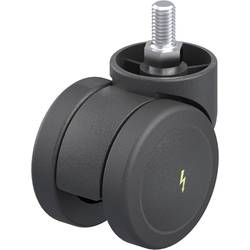 Blickle 845574 LKDB-PUA 50G-ELS Dvojité plastové otočné pojezdové kolečko Ø kola: 50 mm nosnost (max.): 50 kg 1 ks