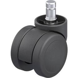 Blickle 845577 LKDB-PUA 50G-ES Dvojité plastové otočné pojezdové kolečko Ø kola: 50 mm nosnost (max.): 50 kg 1 ks