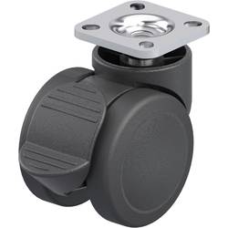 Blickle 842676 LKDB-PUA 50G-RA-P20 Dvojité plastové otočné pojezdové kolečko Ø kola: 50 mm nosnost (max.): 50 kg 1 ks