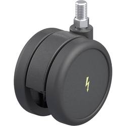 Blickle 845575 LKDB-PUA 75G-ELS Dvojité plastové otočné pojezdové kolečko Ø kola: 75 mm nosnost (max.): 75 kg 1 ks