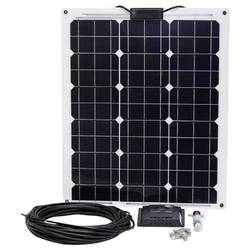 Sunset Solar-Set SM 50L termické solární zařízení , 50 Wp, vč. nabíjecího regulátoru, vč. kabelu, 110263