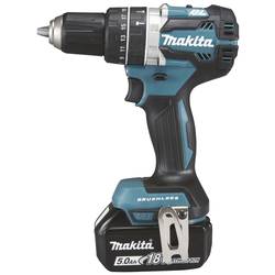 Makita Akku-Schlagbohrschrauber 18V DHP484RTJ 5,0Ah Li-Ion +MACPAC aku příklepový šroubovák, 2cestný, DHP484RTJ