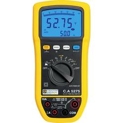 Chauvin Arnoux C.A 5275 multimetr, ochrana proti stříkající vodě (IP54), CAT III 1000 V, CAT IV 600 V, displej (counts) 6000, P01196775