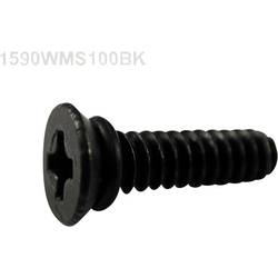 Hammond Electronics 1590WMS100BK náhradní šroub nerezová ocel, černá, 100 ks
