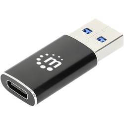 Manhattan USB 3.1 (Gen 2) adaptér [1x USB 3.1 zástrčka A​ - 1x Zásuvka USB 3.2 Gen 2 typu C (USB 3.1)] USB-A-Stecker auf USB-C-Buchse USB 3.2 Gen 2 10 Gbit/s 3