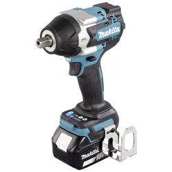 Makita DTW701RTJ, DTW701RTJ aku rázový utahovák, 700 Nm, 18 V, 5 Ah, vč. 2x aku, vč. nabíječky, kufřík