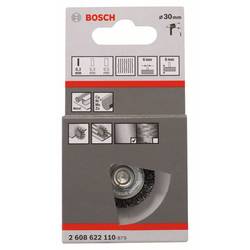 Bosch Accessories Kotoučový kartáč - 30 mm, 0,2 mm, 6 mm Bosch Power Tools Ø dříku 6 mm 2608622110 1 ks